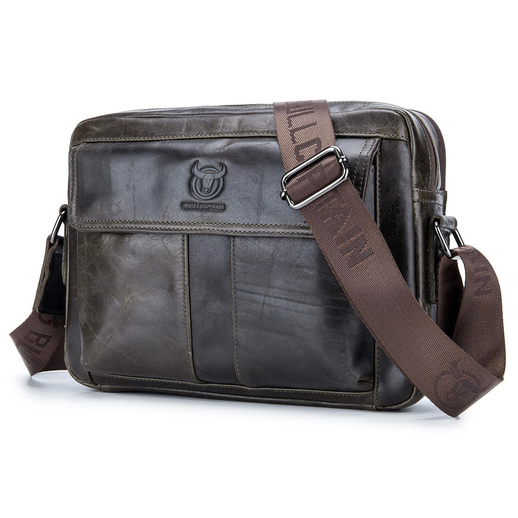 genuine leather man bag