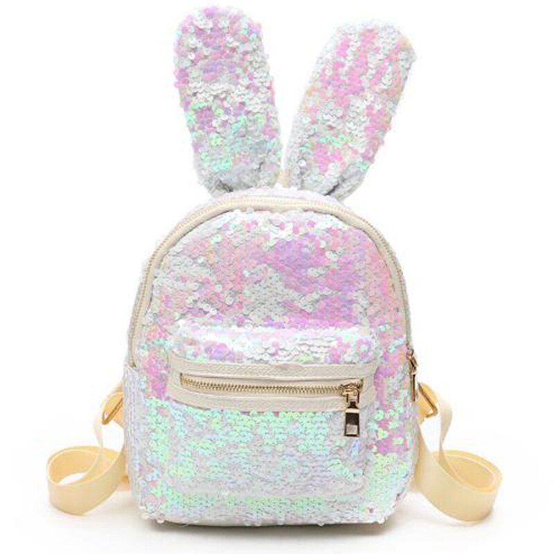 small sequin backpack