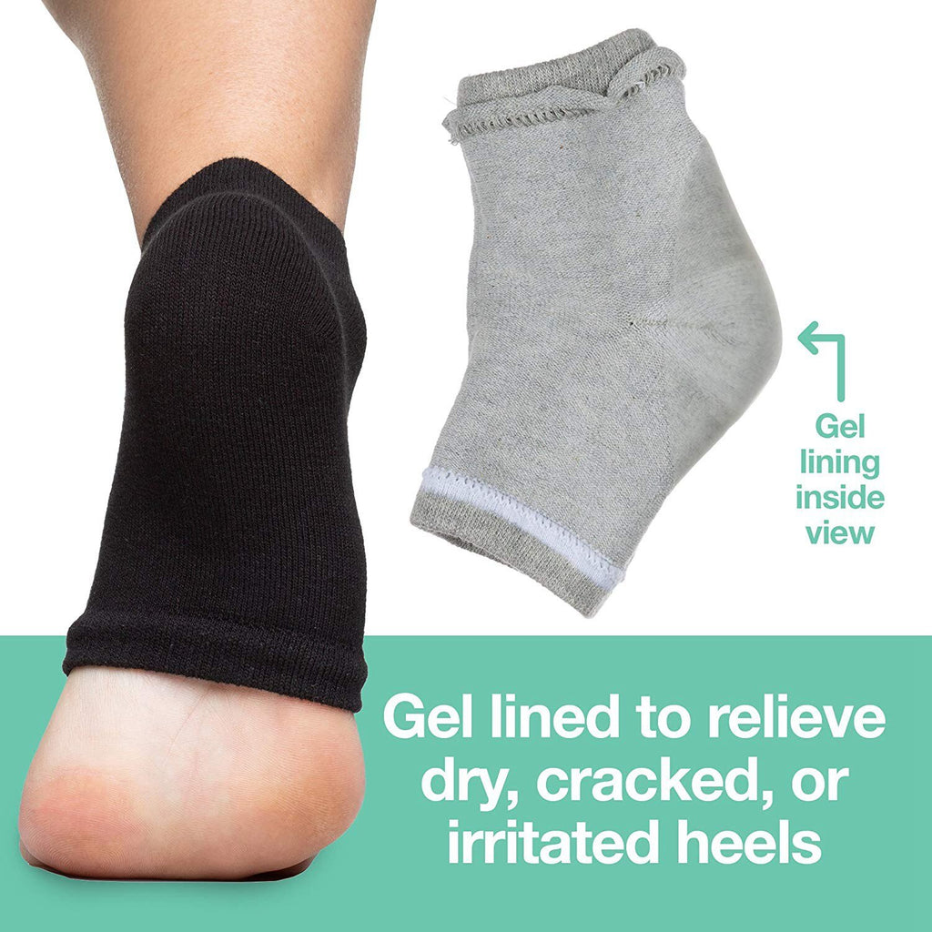 moisturizing heel socks