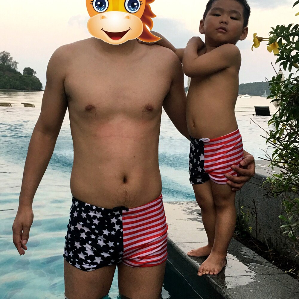 father and son bathing suits