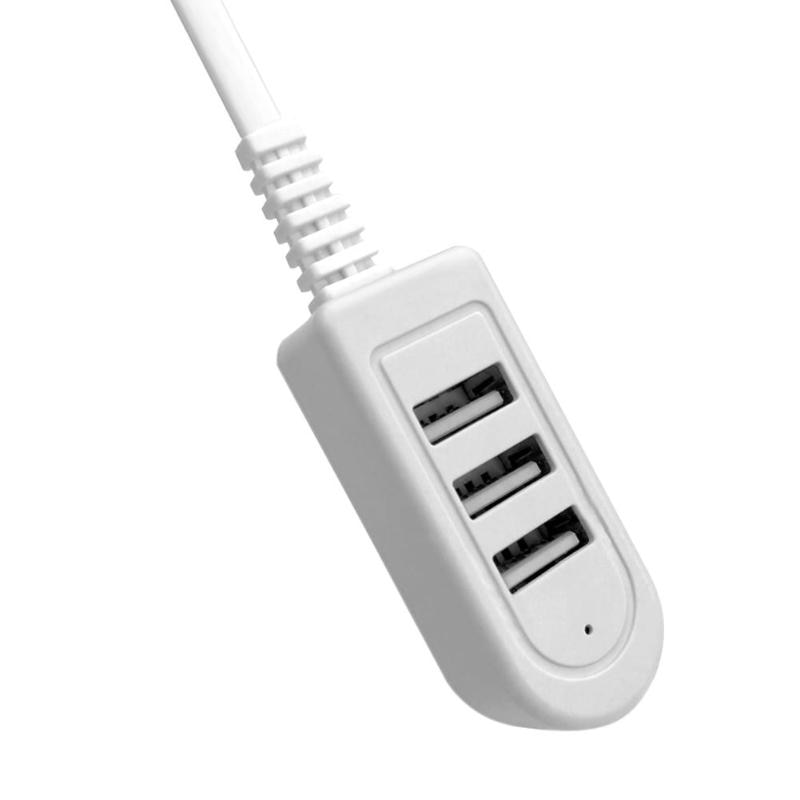 High Speed 3 Ports USB OTG Hub USB 2.0 Charging Data Sync Splitter Adapter 0.3m/1.2m Cable for Macbook Laptop Notebook PC