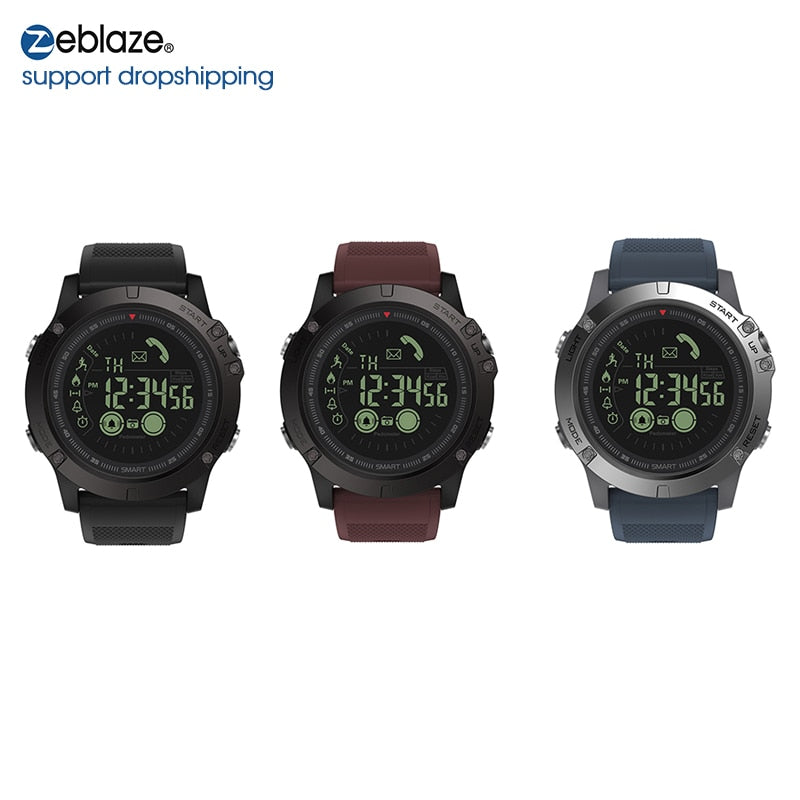new zeblaze vibe 3 flagship rugged smartwatch