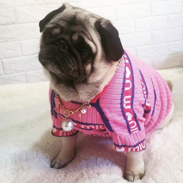 Louis Pup Retro Monogram Sweater