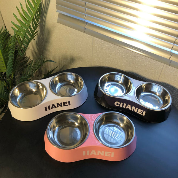 Adjustable Elevated Dog Bowls – Puppy Protection