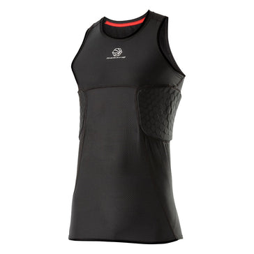 Men’s Padded Football Shirt Rib Protectors Compression Shirts with Pads  Basketball Protective Gear Rugby Tank Top, Rib Protectors -  Canada
