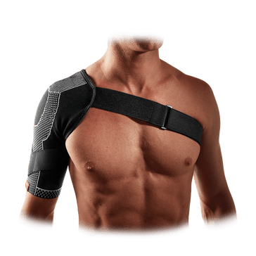  Prolineonline Double Shoulder Brace Support Compressive  Neoprene, L/XL. : Health & Household