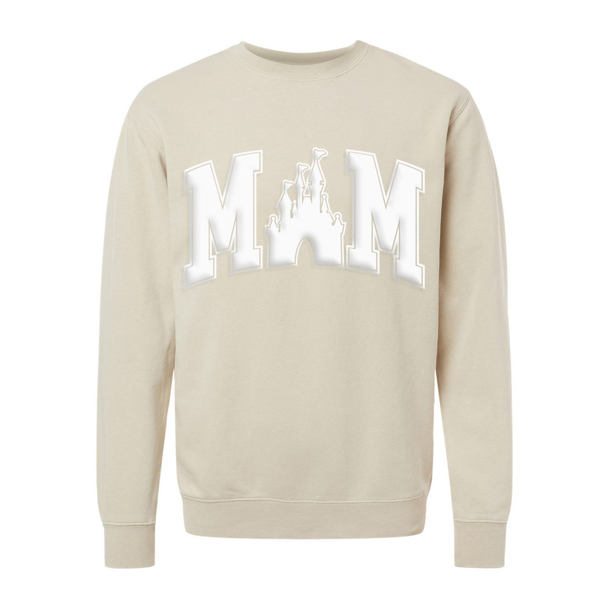 MOM Puff Varsity Sweatshirt, Castle Edition