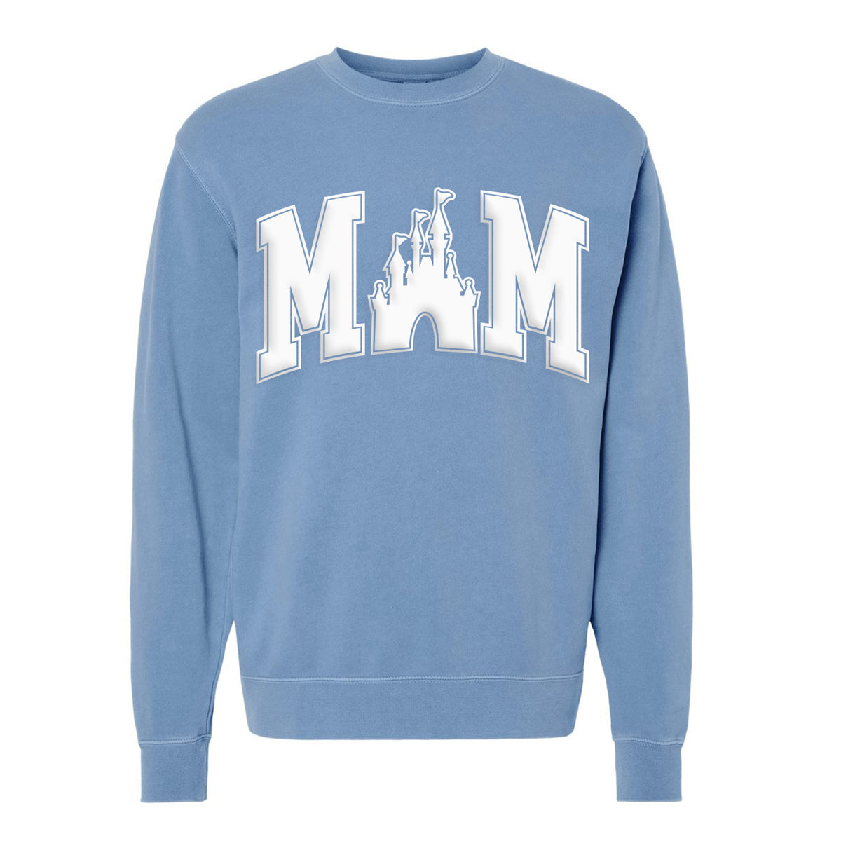 MOM Puff Varsity Sweatshirt, Castle Edition