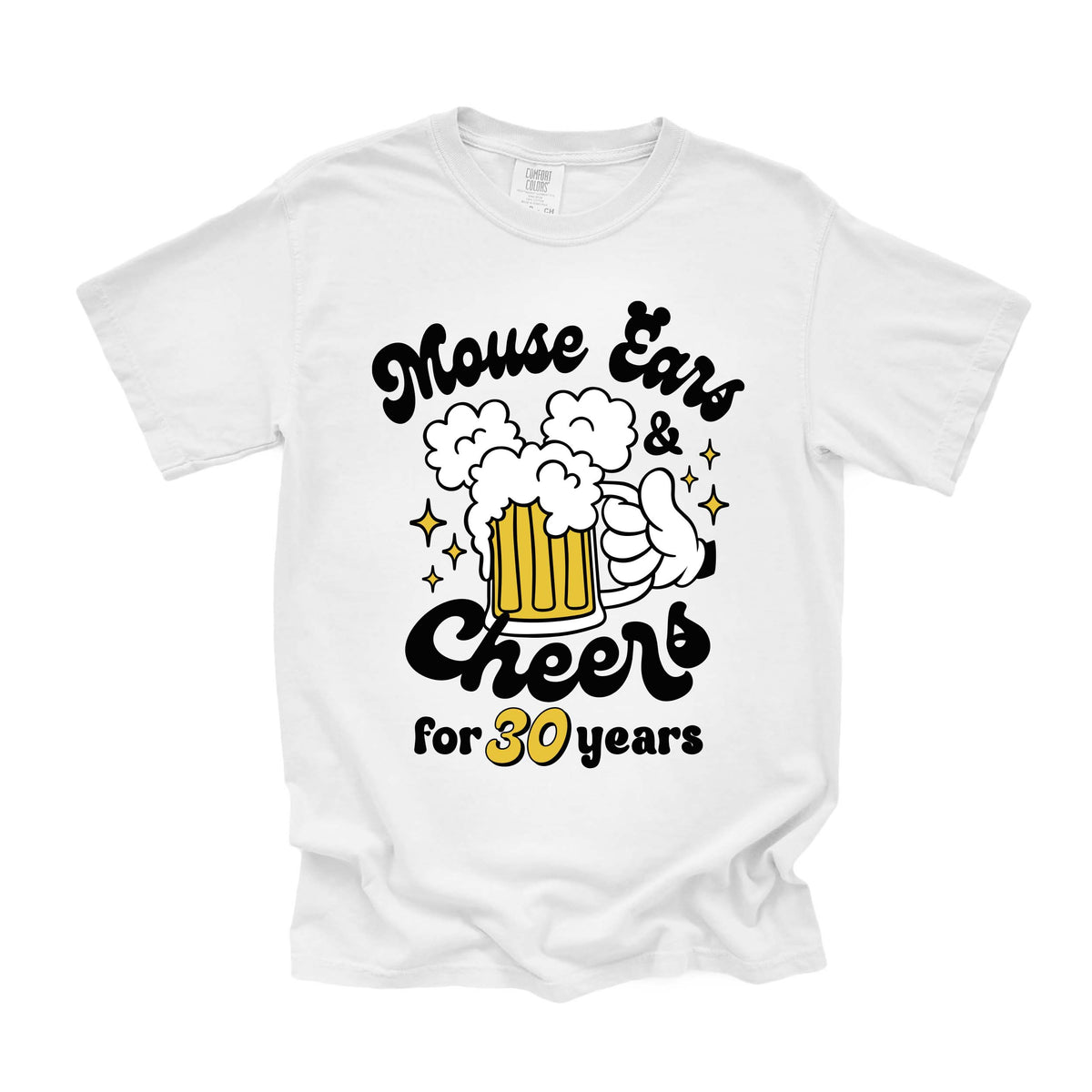 Mouse Ears and Cheers Birthday Shirt, Mickey Hand Epcot Birthday Tee