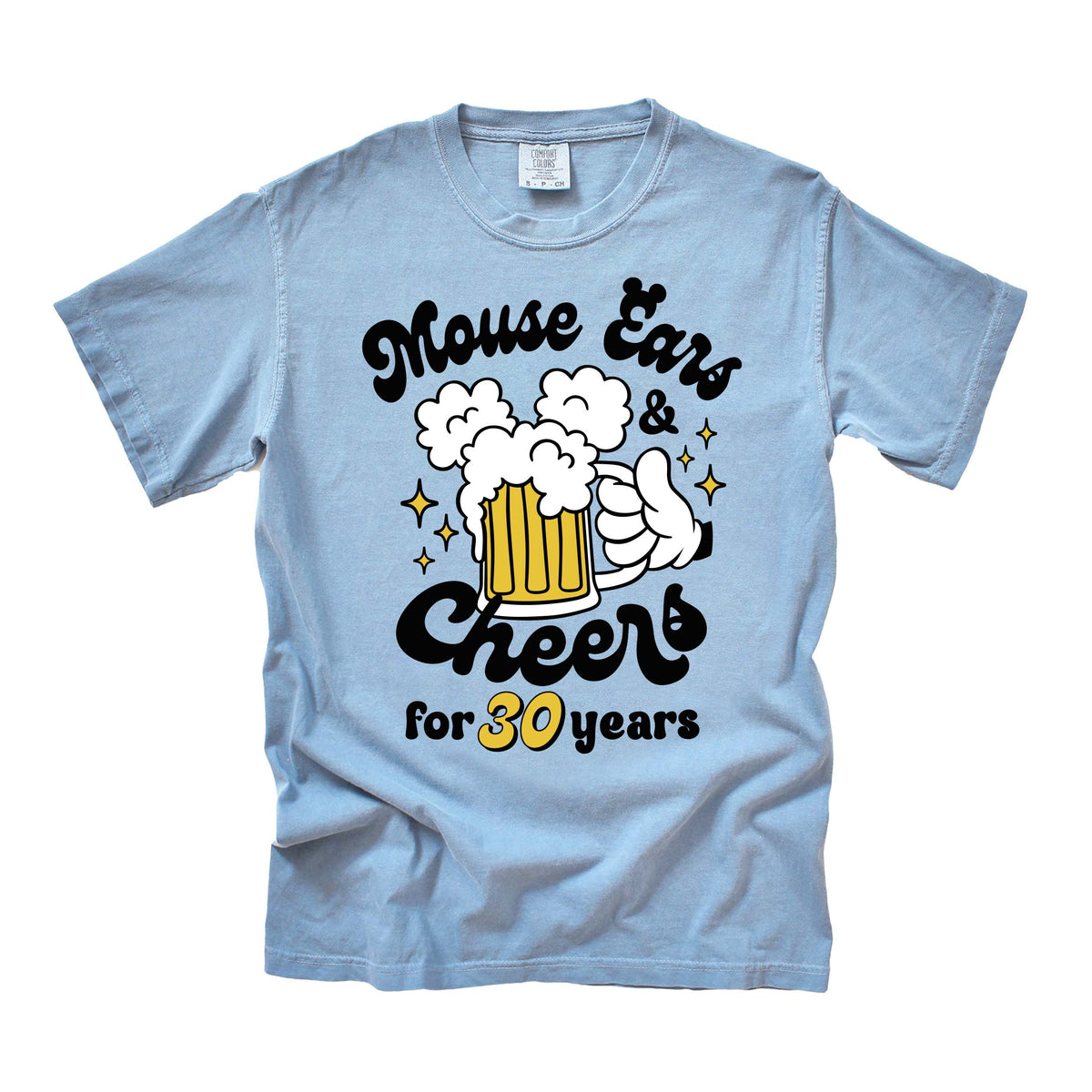 Mouse Ears and Cheers Birthday Shirt, Mickey Hand Epcot Birthday Tee