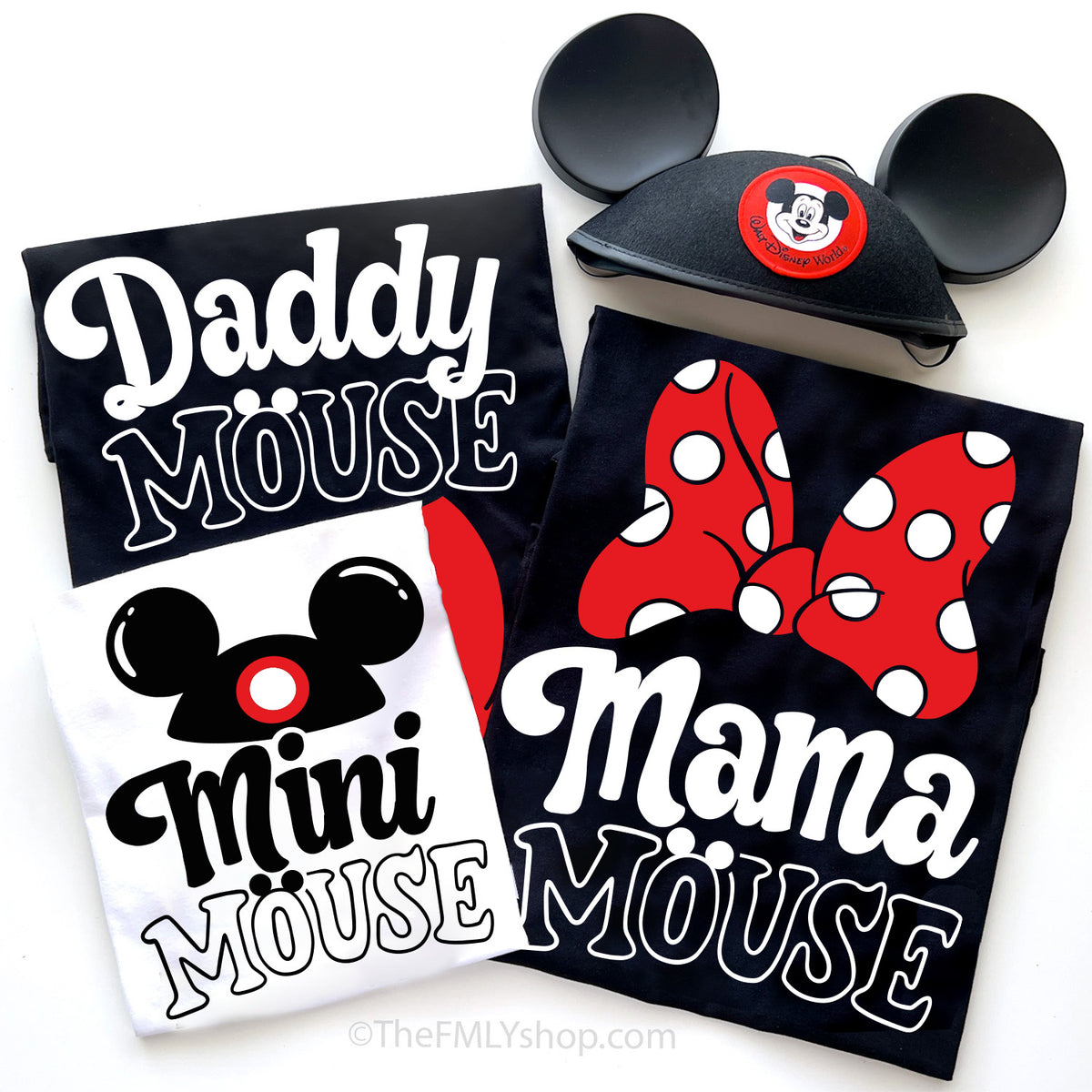 Mini Mouse Tee, Minnie Bow, Kids Size