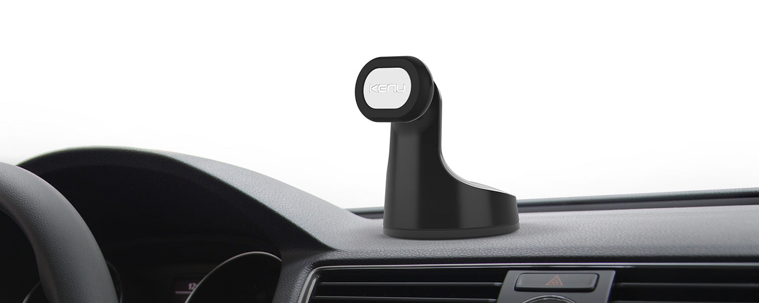 Kenu Airbase Magnetic Car Suction Mount Dashboard Windshield Mount iPhone Samsung Cell Phone Car Holder