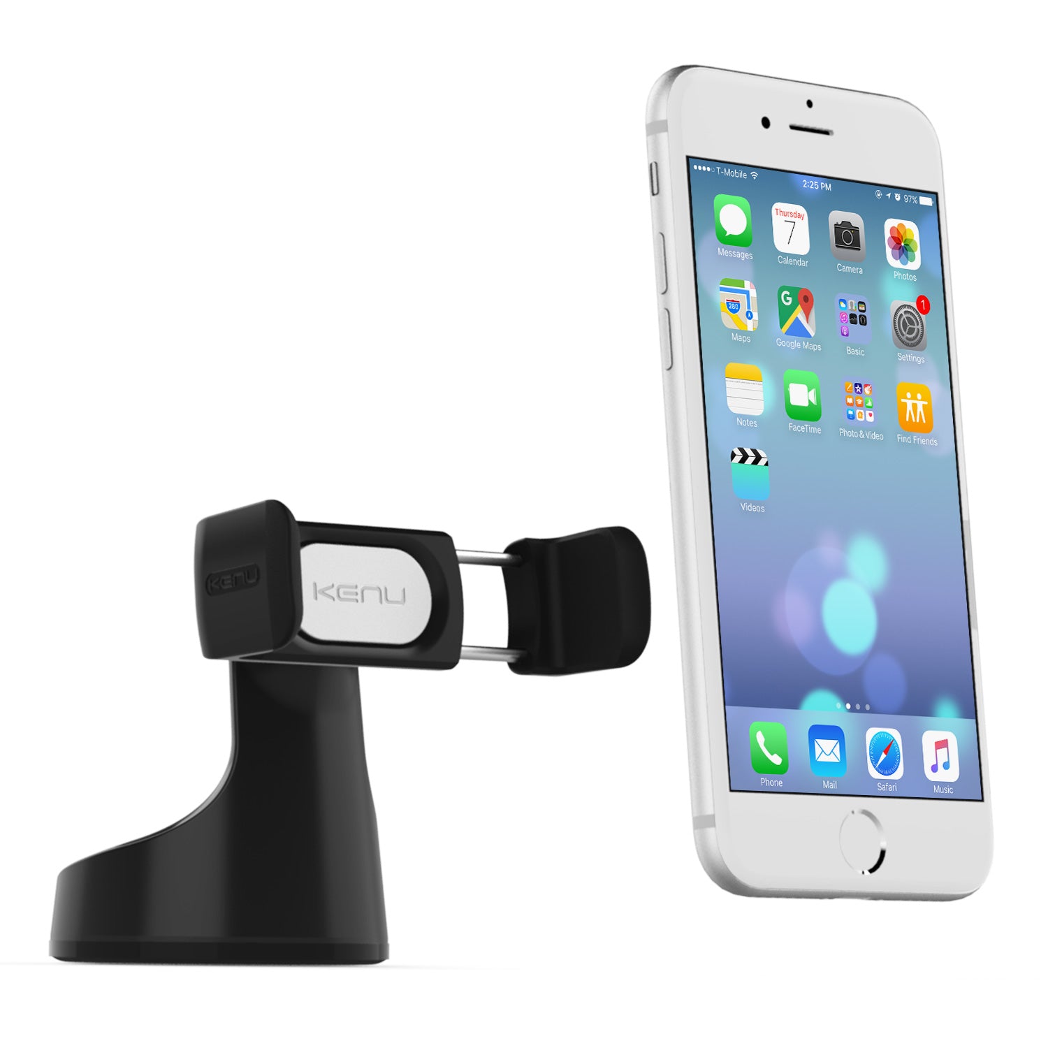 Kenu Airbase Pro Car Suction Mount Car Cell Phone Holder iPhone Samsung Galaxy Android