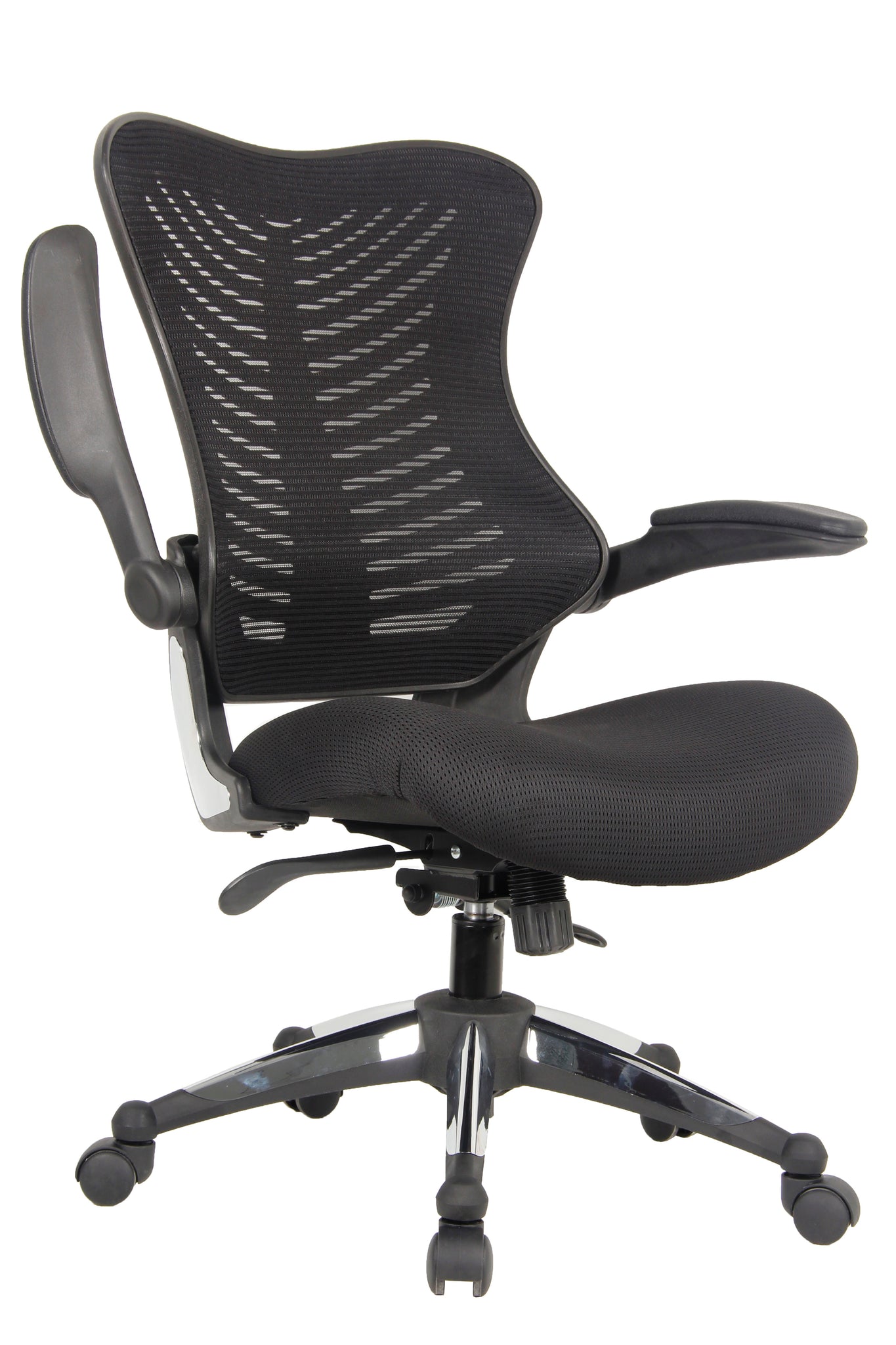 chair with flip up desk