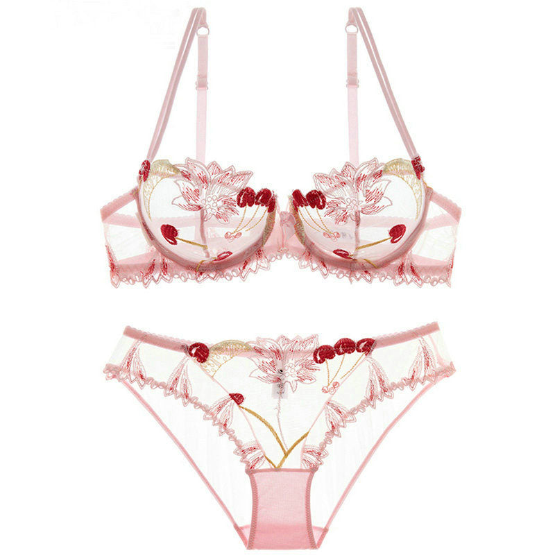 Cherry Blossom :: Sexy Lace & Panties Set with Cherry Motif– Available ...