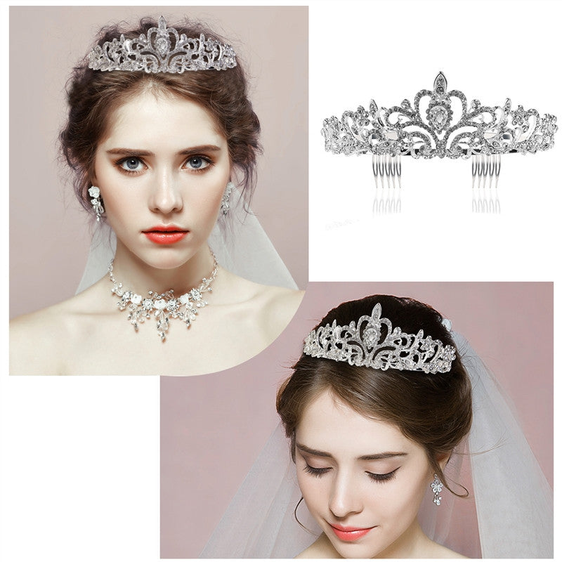 Diana Inspired Royal Tiara – Broke Bride Dresses