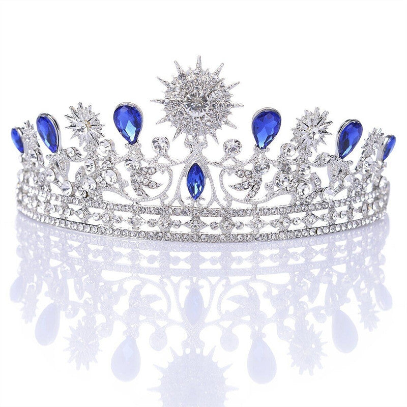Sapphire Star Bridal Crown
