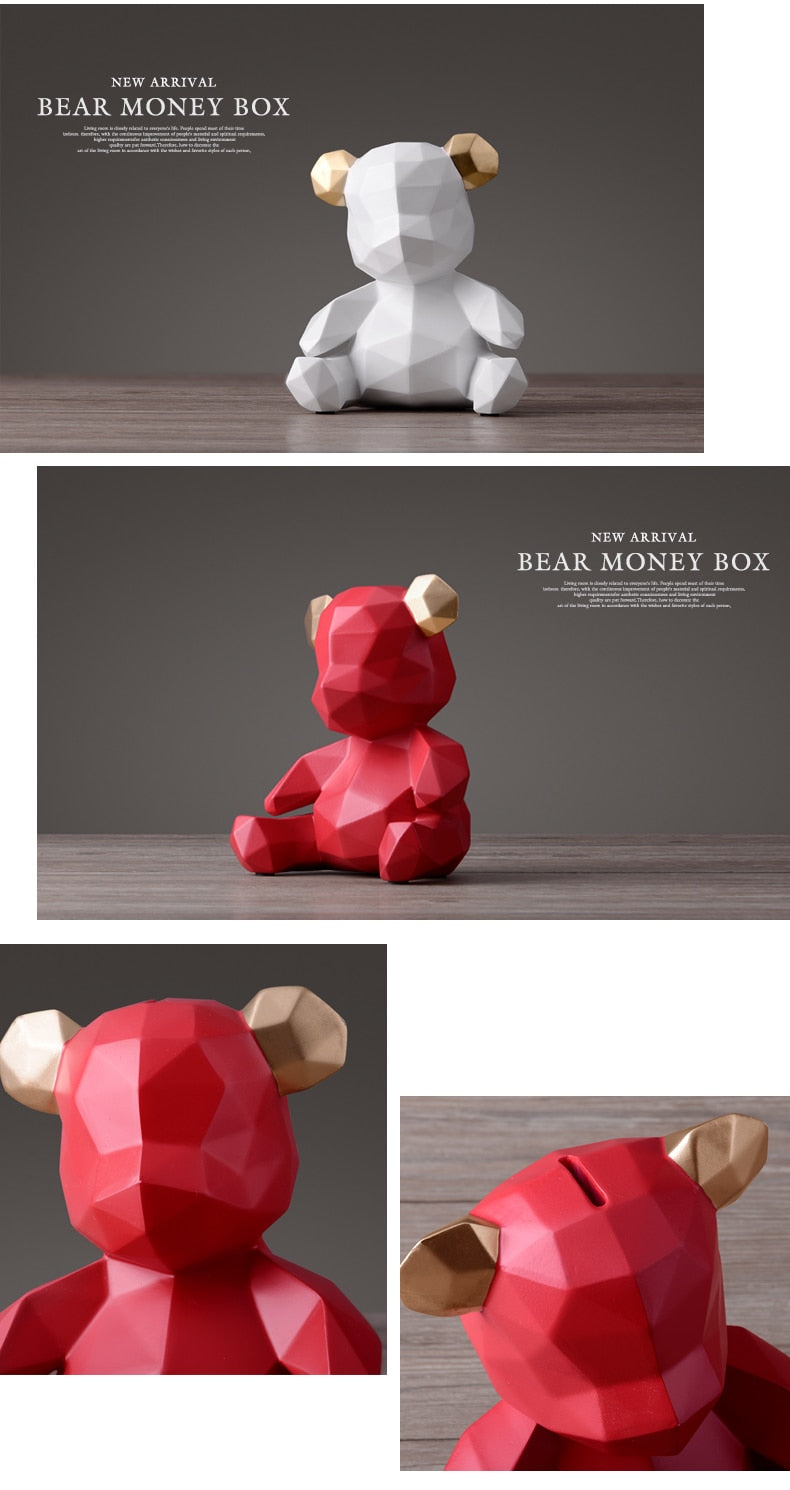 teddy money box