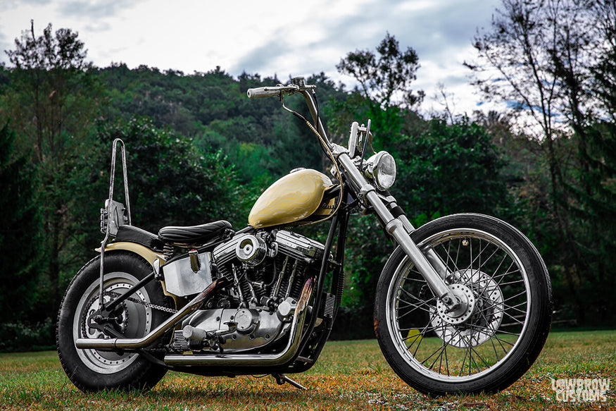 Hillary Eickhoff's 1990 Harley-Davidson XL1200 Sportster Chopper