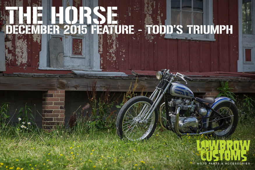 Todd’s 1967 Triumph “The Horse”.