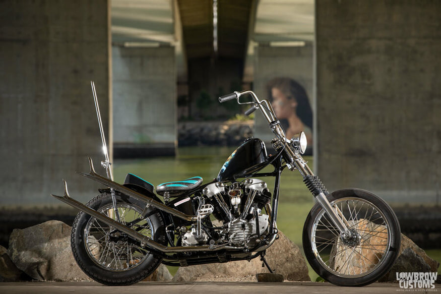 Brent Maggard's 1947 Harley-Davidson FL Knucklehead.