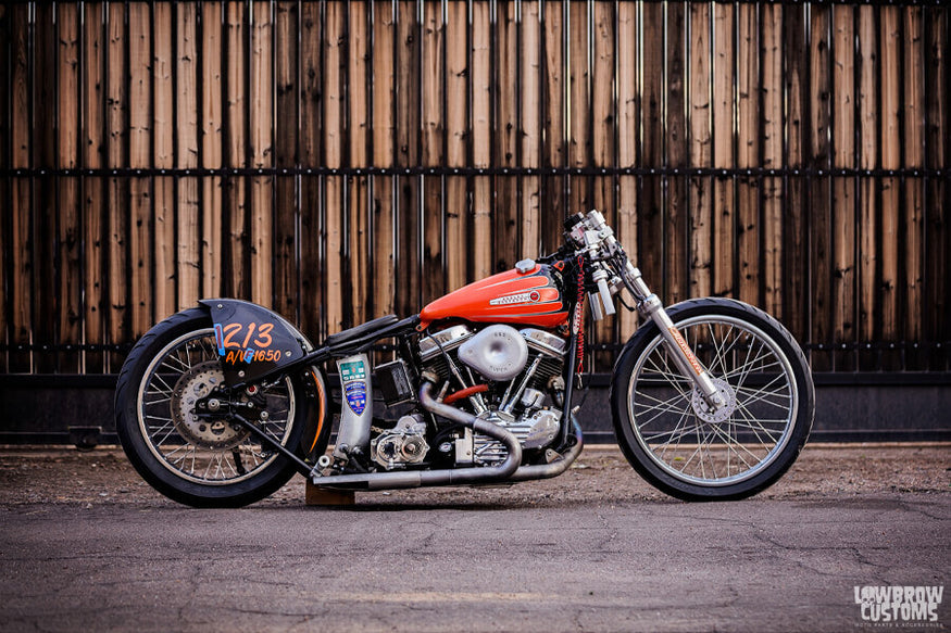 Chris Morehouse's 1949 Harley-Davidson Panhead Land Speed Racer