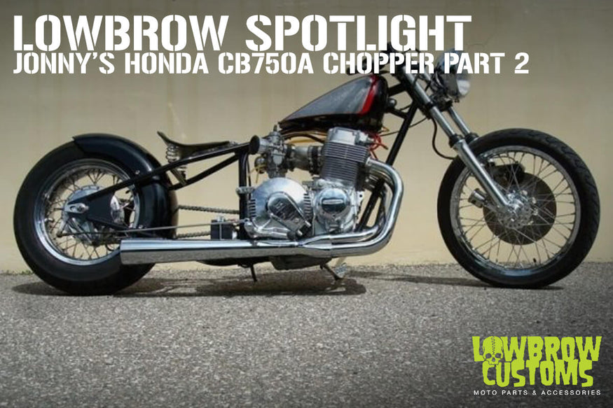 Lowbrow Customs - #sportysunday with @pancake_customs and this sick as hell  Ironhead! #choppershit #sportster #chopper #ironhead #goodtimes  #buildsomething #choppers