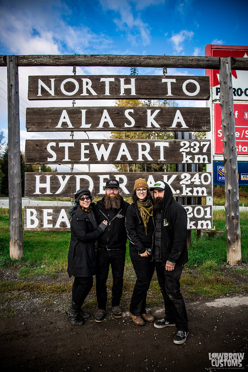 Kat, Mikey, Jodi and Chris were super excited to be so close to Alaska!