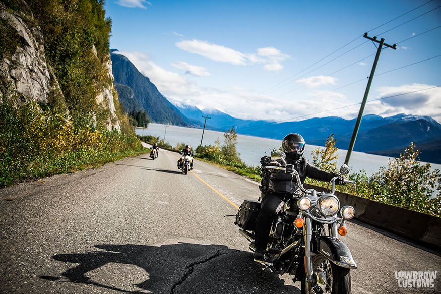 One of the most beautiful highways on the way to Gingolx.