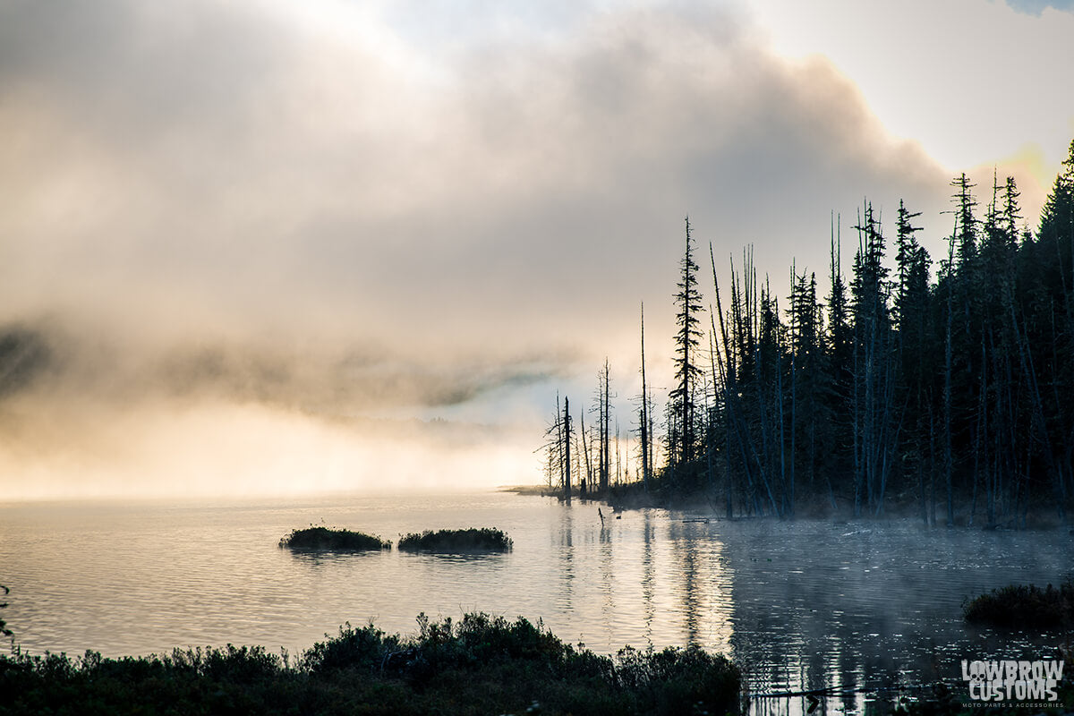 Morning views on the road.