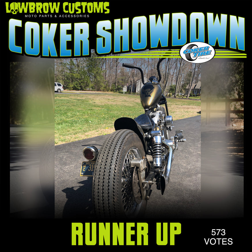 Shovelhead Chopper with Coker Tires