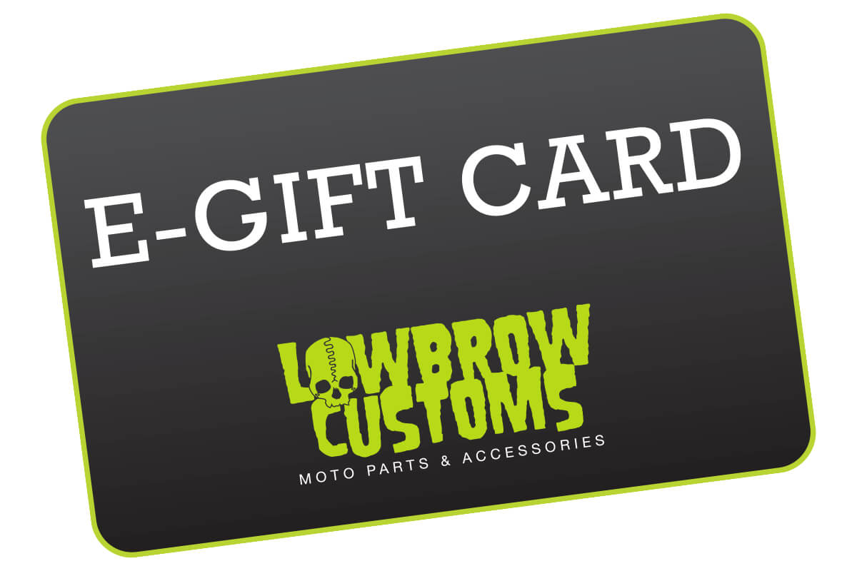 Gift ideas for motorcycle riders - Lowbrow Gift Card