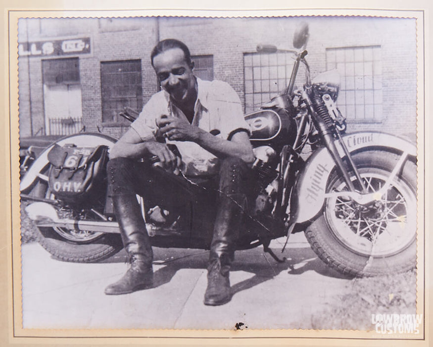 From Roller Magazine Archives: Meet Rick Allen And His 1936 Harley-Davidson OHV Knucklehead "The Flying Cloud"-1