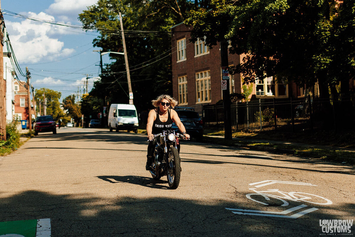 From The Pittsburgh Moto Archives: Meet Jessika Janene and her 1968 Triumph Bonneville Chopper-1