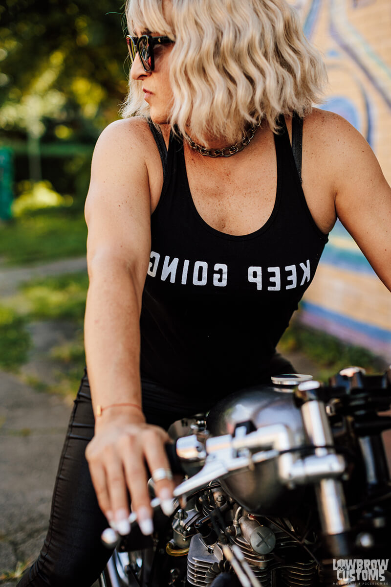 From The Pittsburgh Moto Archives: Meet Jessika Janene and her 1968 Triumph Bonneville Chopper-33