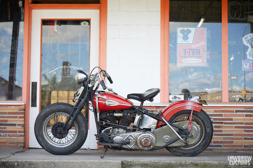 From The Roller Magazine Archives- Check Out Mike Dyas' Shop and Chopper Builds-31