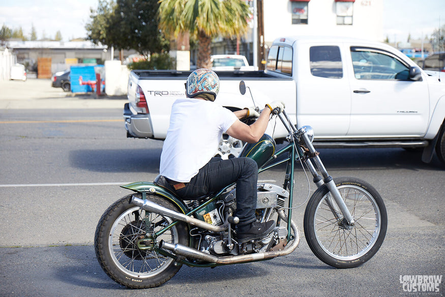 From The Roller Magazine Archives- Check Out Mike Dyas' Shop and Chopper Builds-43