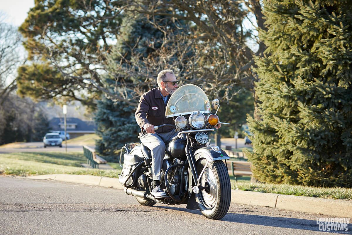 From The Roller Magazine Archives/ Meet Bill Mize Sioux City's Chopper Monk-64