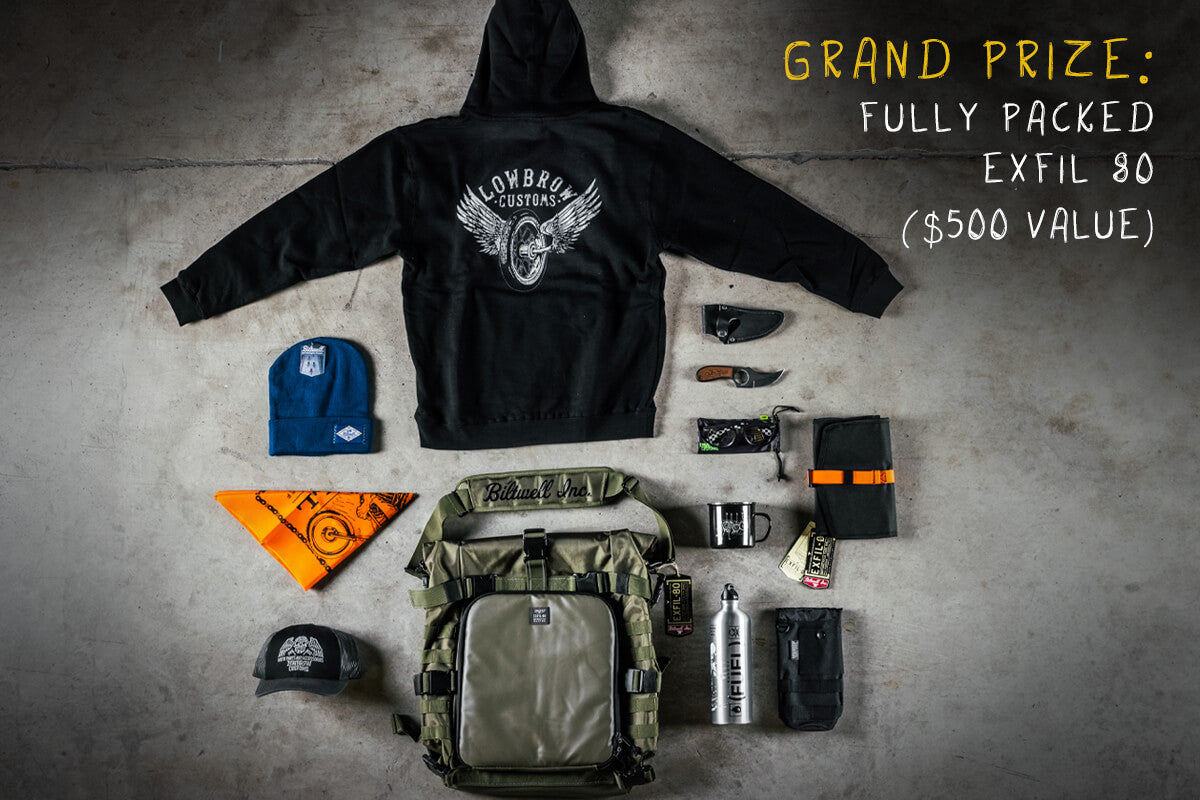 Biltwell EXFIL Raffle Grand Prize