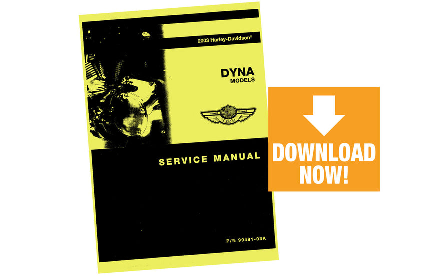 Harley Davidson Dyna 2003 Service Manual 99481-03A