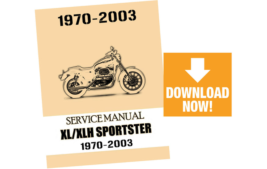 Harley-Davidson Sportster 1970 - 2003 Factory Service Manual