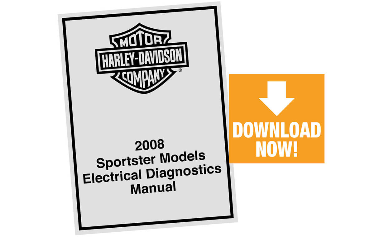 Harley-Davidson Sportster 2008 Electrical Diagnostics Manual 99495-08