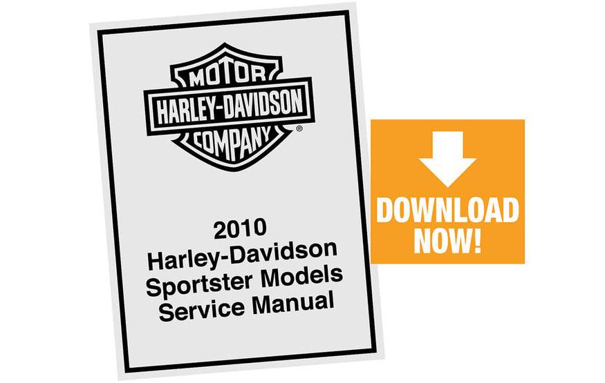 Harley-Davidson Sportster 2010 Factory Service Manual 99484-10