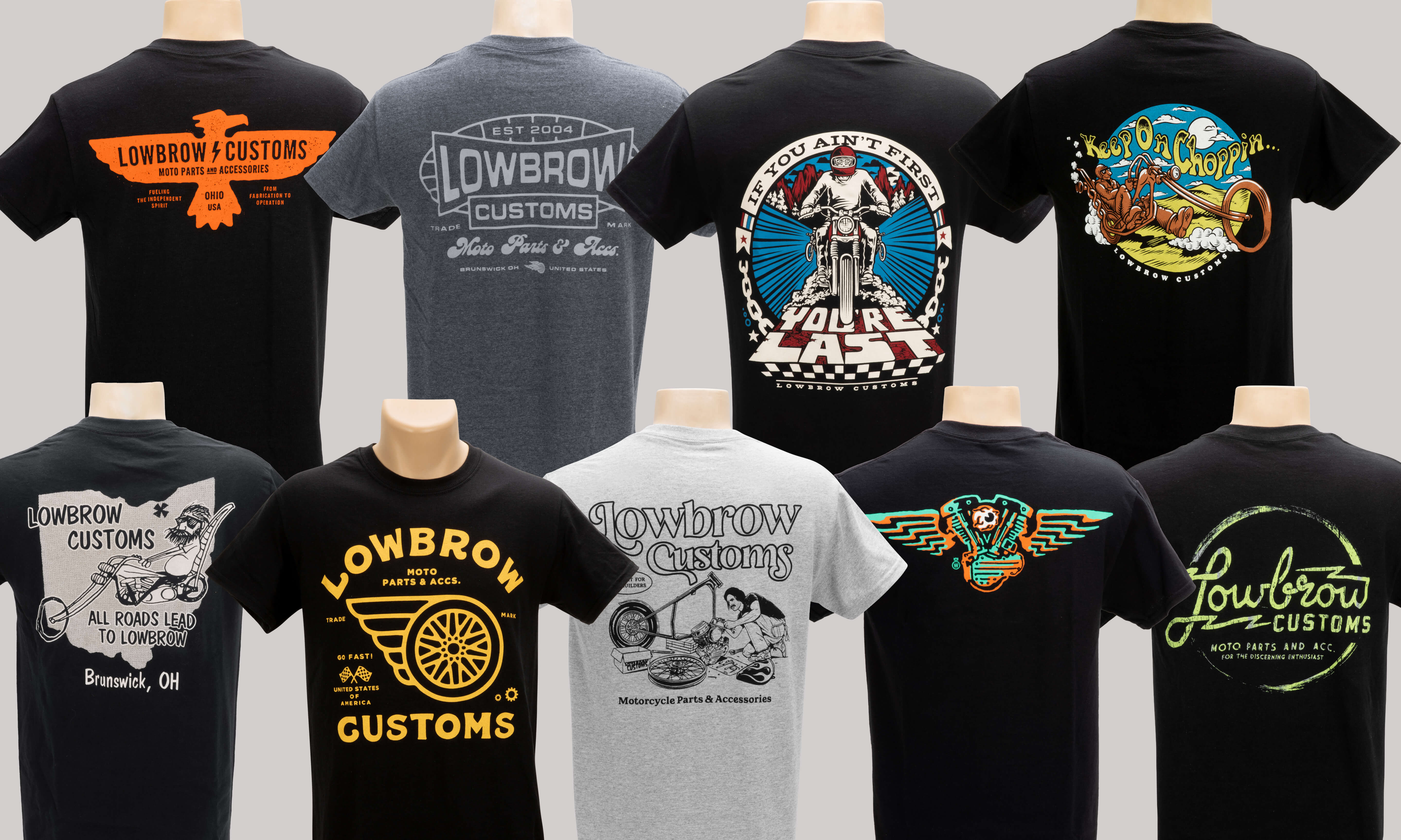 Lowbrow Customs Motorcycle T-Shirts