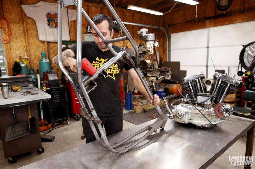 How To Install A Weld-On Hardtail For 1952-1981 Harley-Davidson Ironhead Sportsters-22