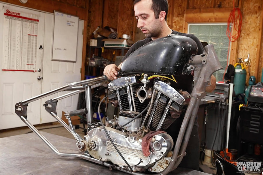 How To Install A Weld-On Hardtail For 1952-1981 Harley-Davidson Ironhead Sportsters-27