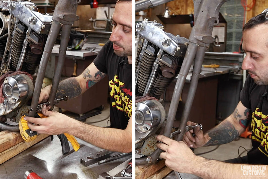 How To Install A Weld-On Hardtail For 1952-1981 Harley-Davidson Ironhead Sportsters-34