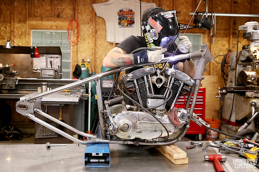 How To Install A Weld-On Hardtail For 1952-1981 Harley-Davidson Ironhead Sportsters-39