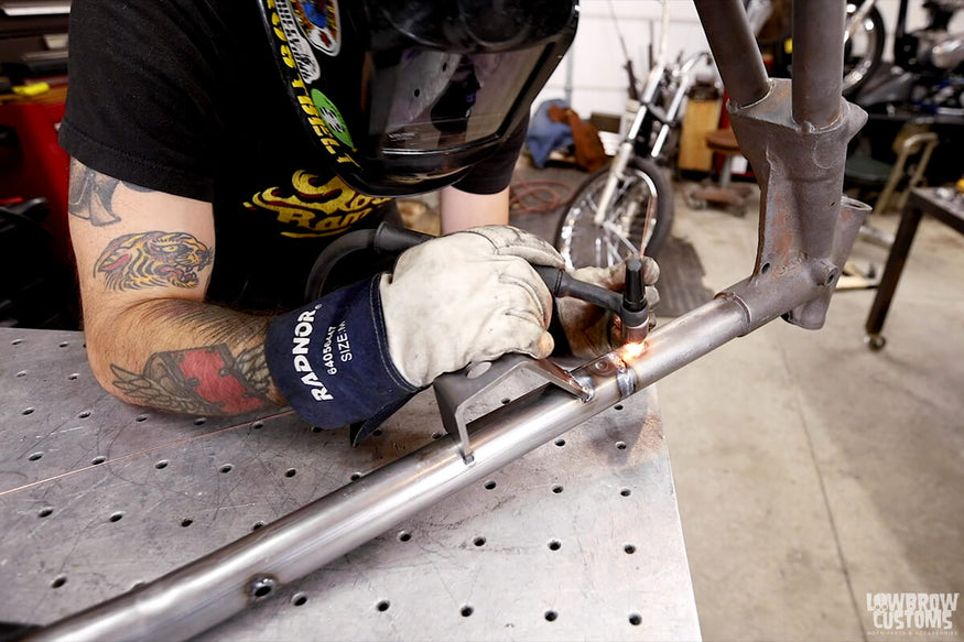 How To Install A Weld-On Hardtail For 1952-1981 Harley-Davidson Ironhead Sportsters-42