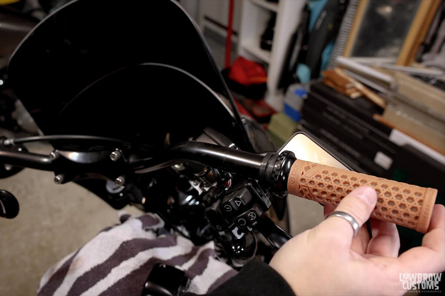 How To Install ODI Vans V-twin Lock On Grips For Throttle By Wire Motorcycles-24